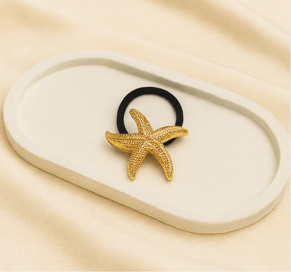 Starfish Hairtie