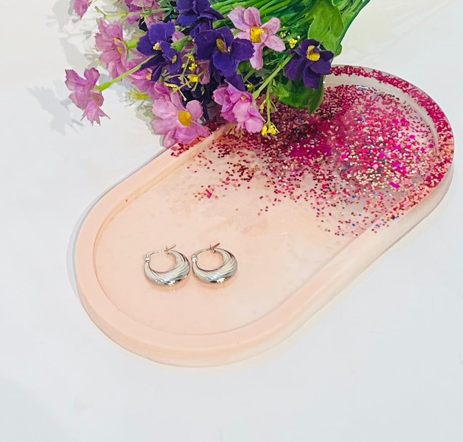 Anti-Tarnish Silver Plated Hoop Earrings