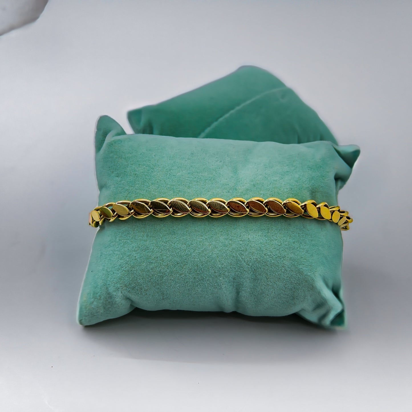 Anti Tarnish Gold Plated Chunky Bracelet