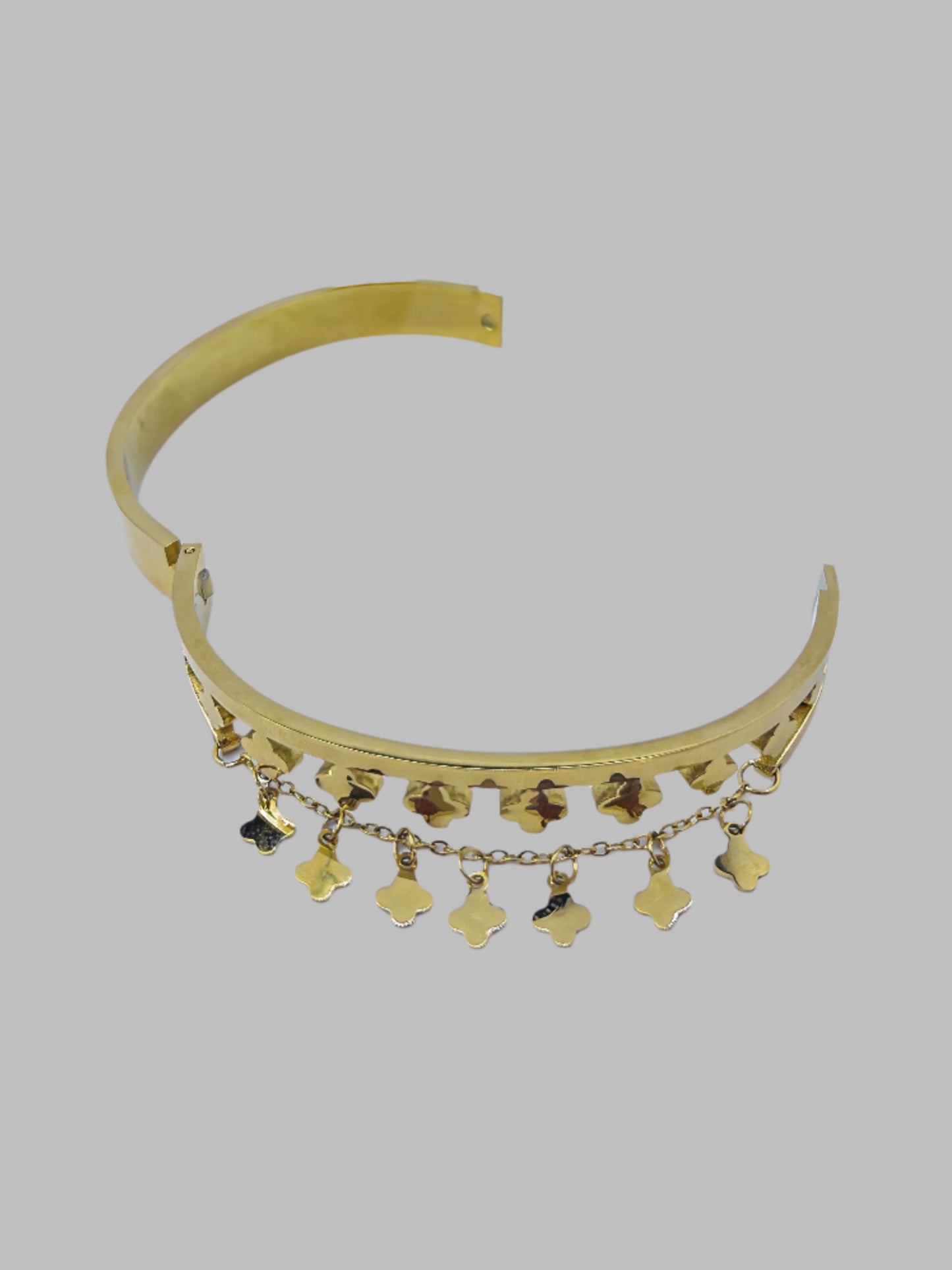 Anti Tarnish Gold Plated Hanging Bracelet