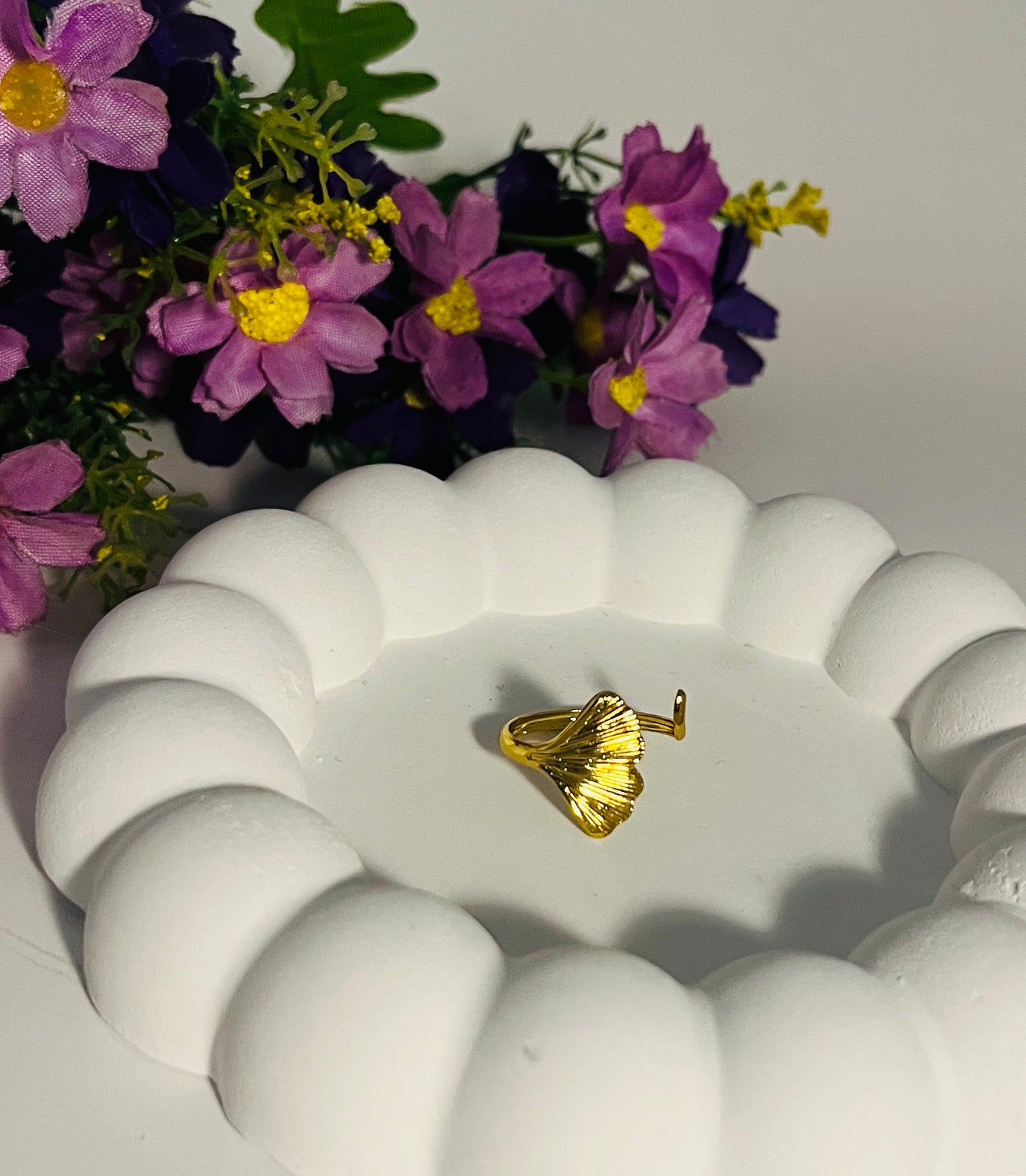 Lotus Adjustable Ring