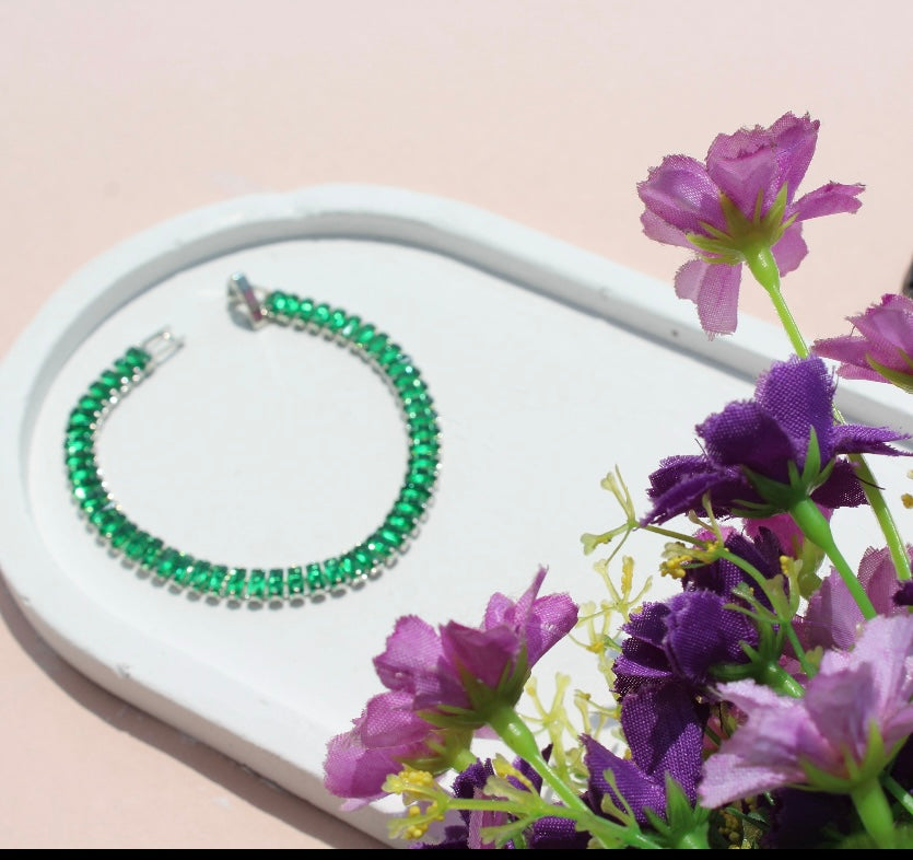 Emerald Tennis Bracelet