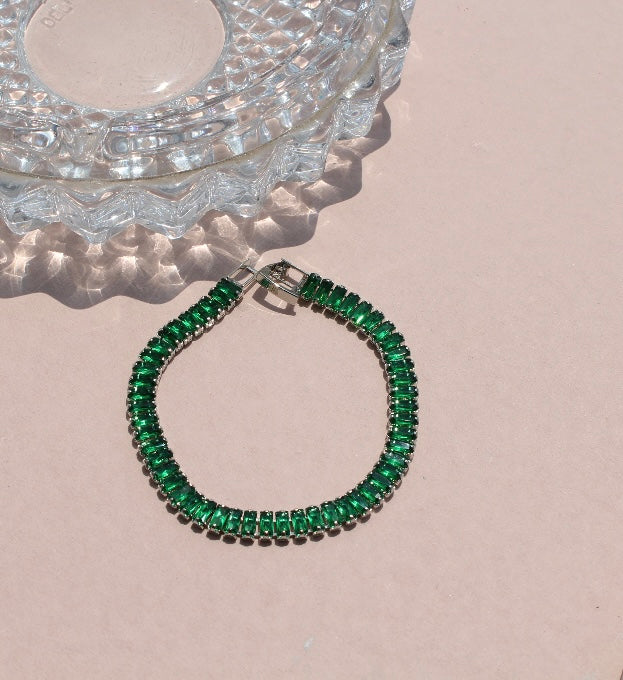 Emerald Tennis Bracelet