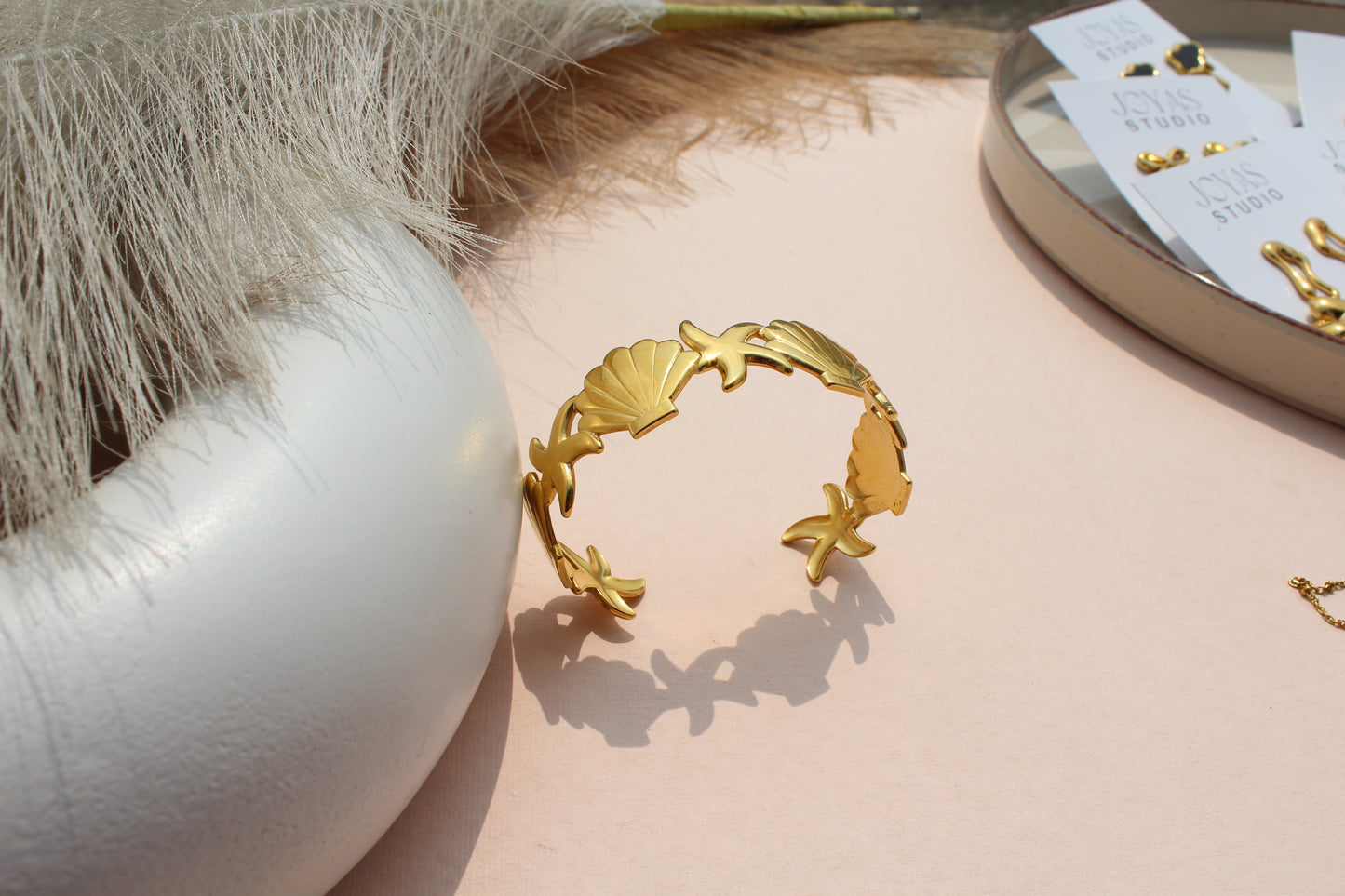 Shell and Starfish Bracelet