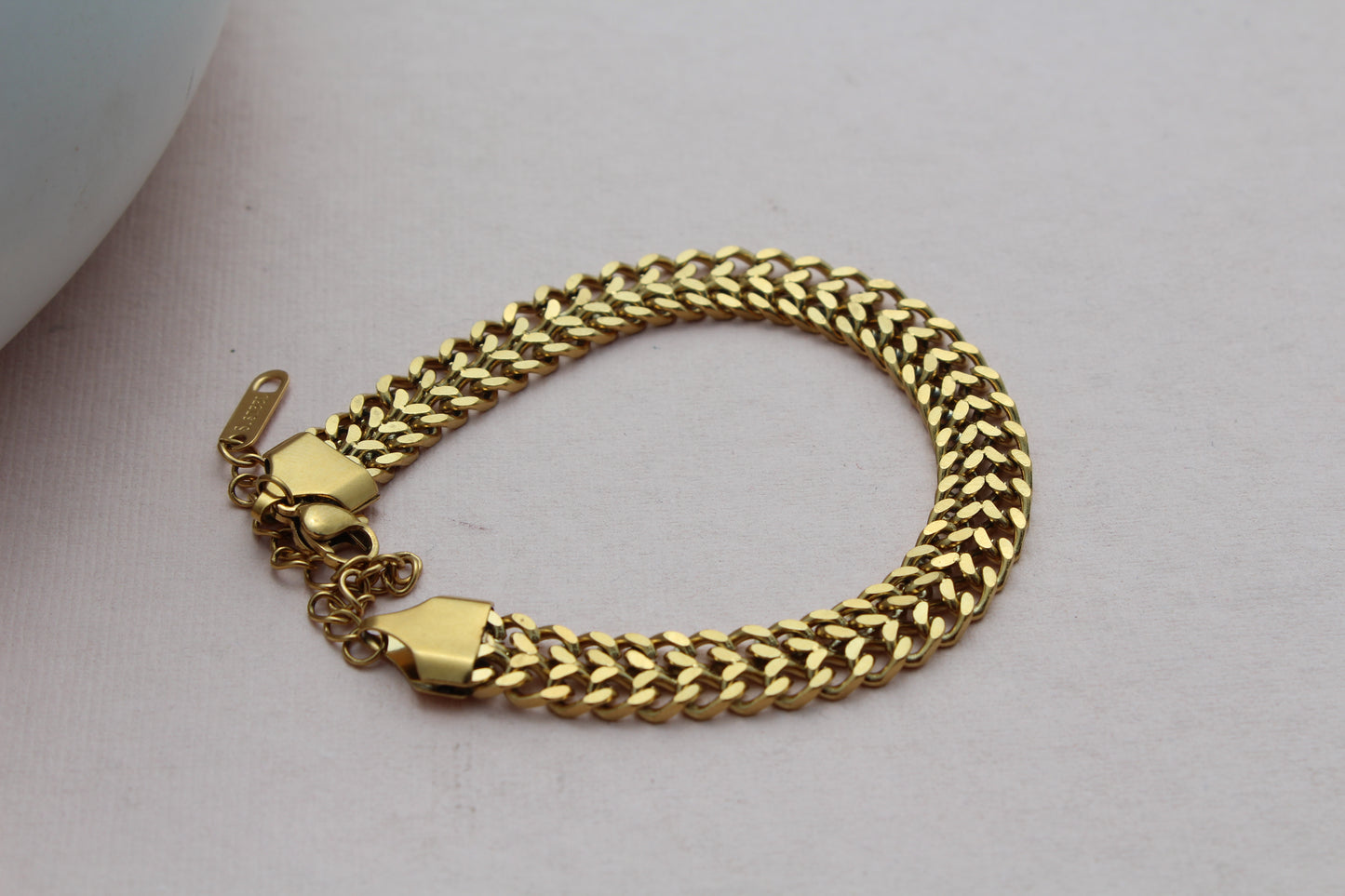 Anti Tarnish Chunky Bracelet