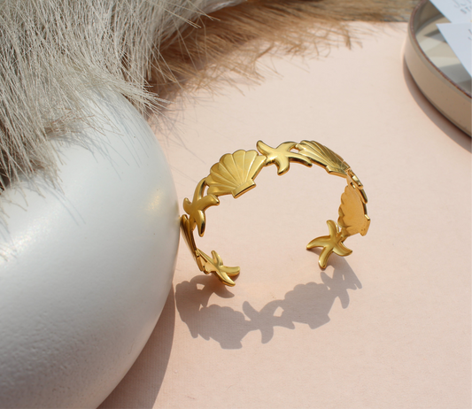 Shell and Starfish Bracelet