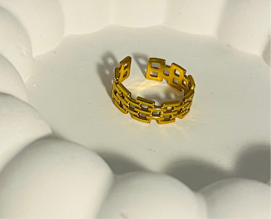 Geometric Band Ring