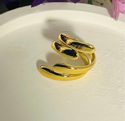 Chunky Golden Ring