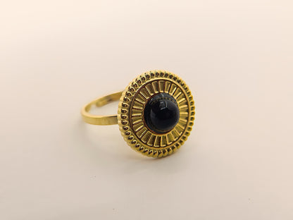 Anti-Tarnish Gold Plated Ajustable Ring
