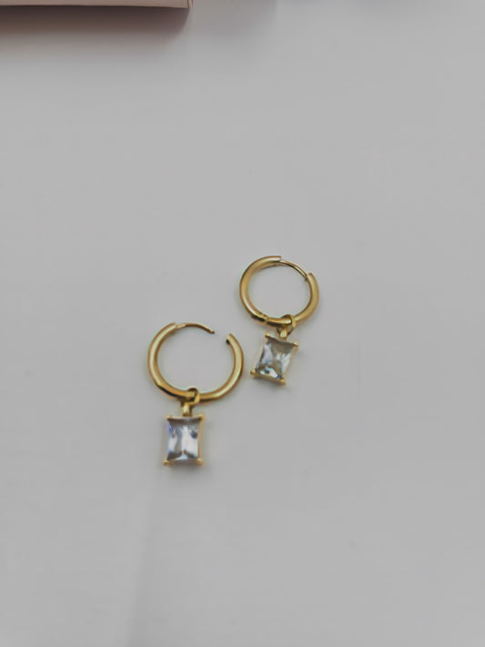 Anti-Tarnish Gold Plated AD Danglers