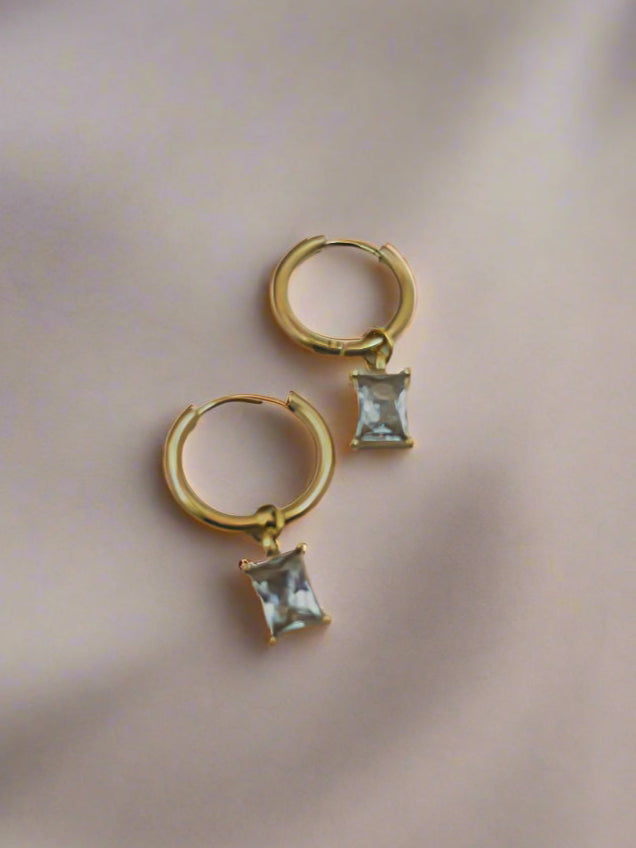 Anti-Tarnish Gold Plated AD Danglers