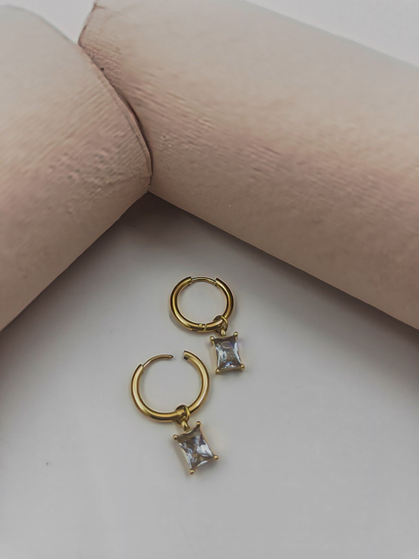 Anti-Tarnish Gold Plated AD Danglers