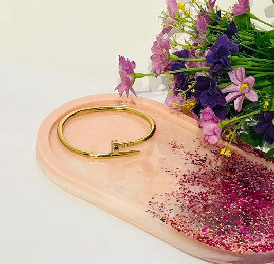 Anti Tarnish  Cartier Nail Bracelet