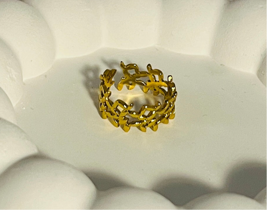 Bitsy Adjustable Band Ring