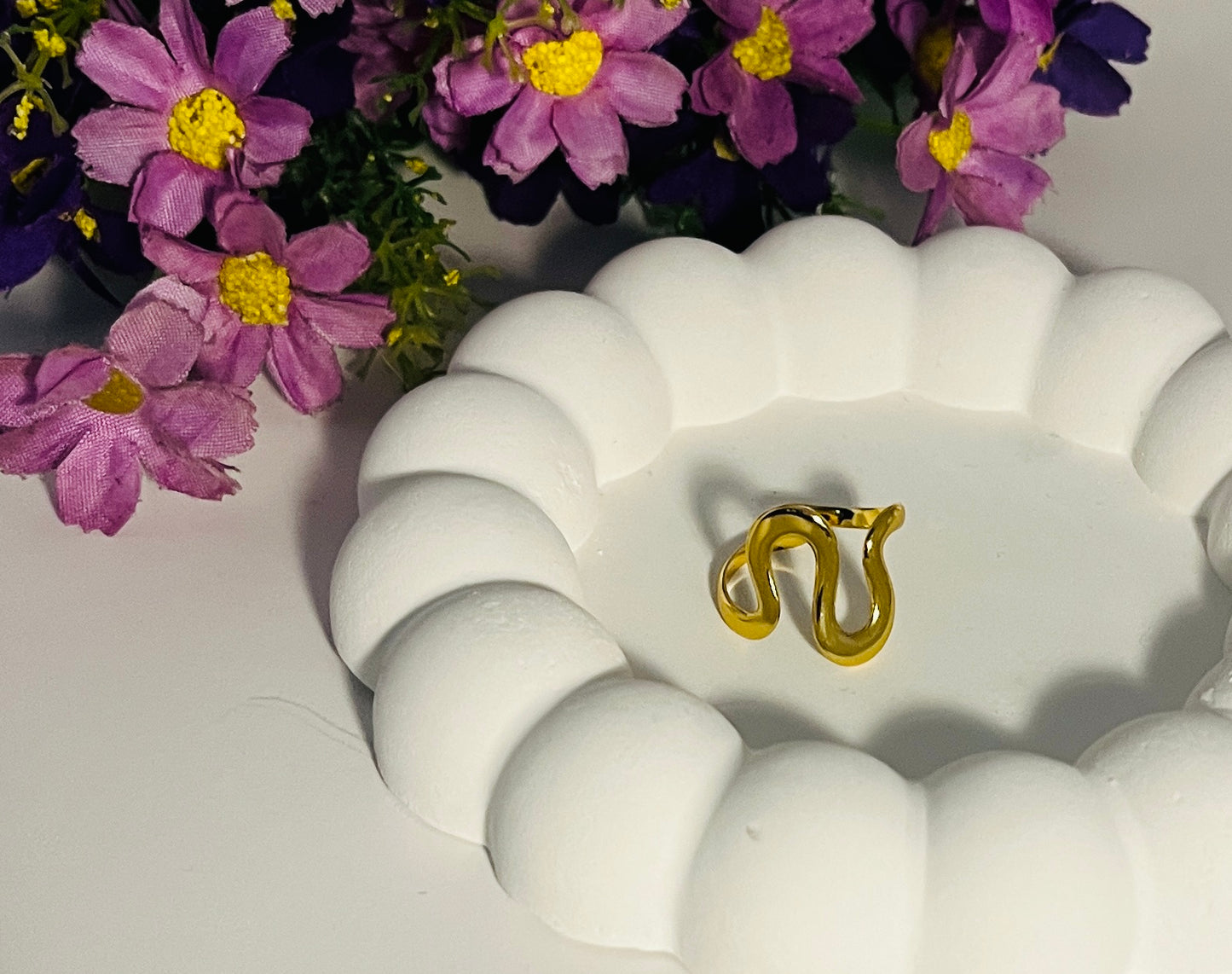 Adjustable Zig Zag Ring