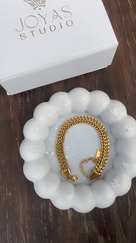 Anti Tarnish  Chunky Bracelet