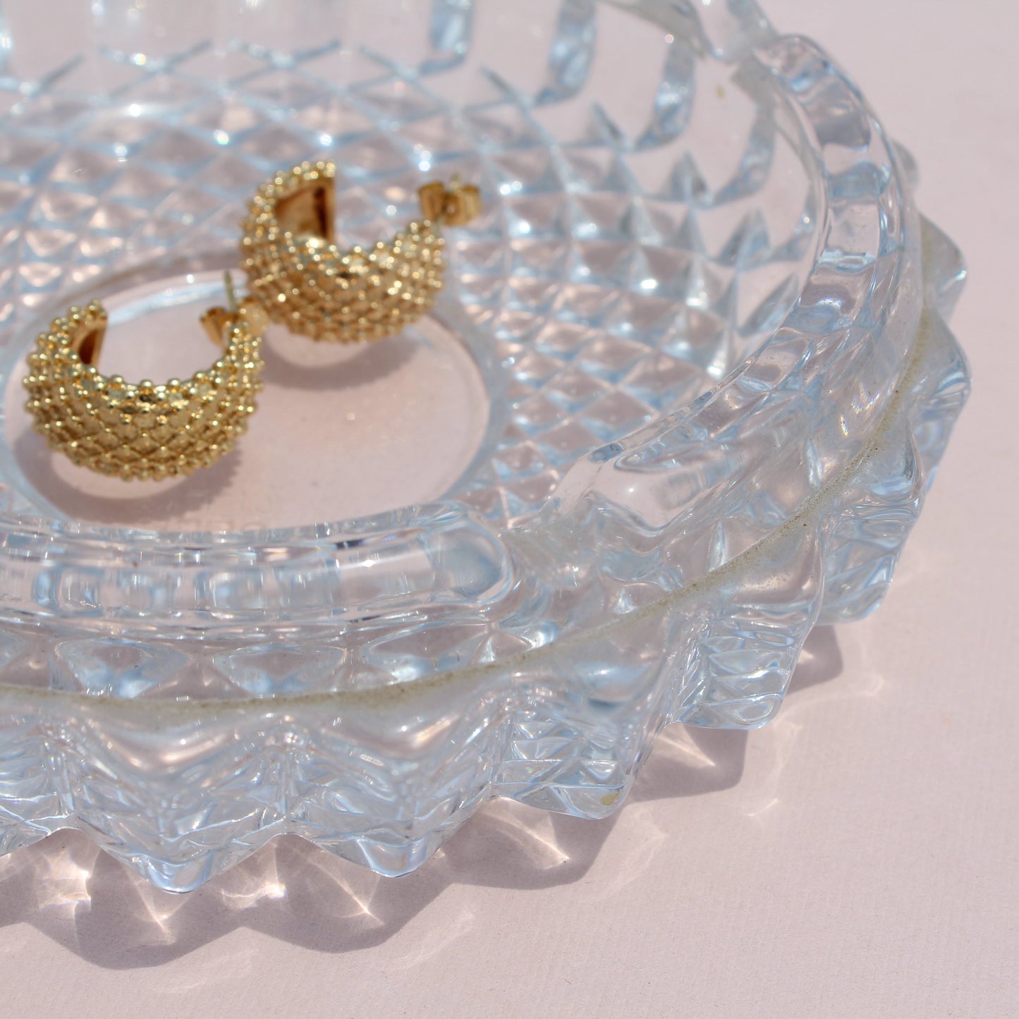 Anti-Tarnish Gold Plated Chunky Hoop Earrings