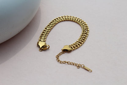 Anti Tarnish  Chunky Bracelet