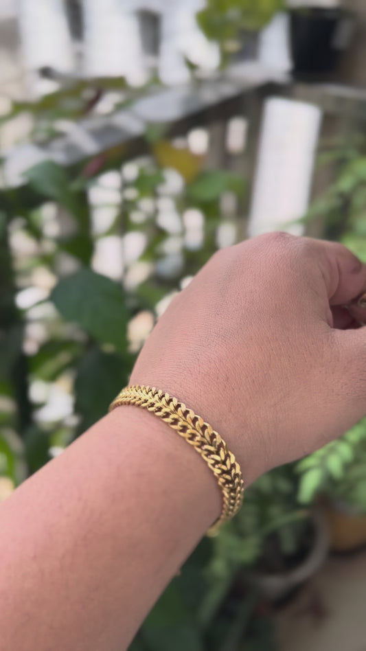 Anti Tarnish  Chunky Bracelet